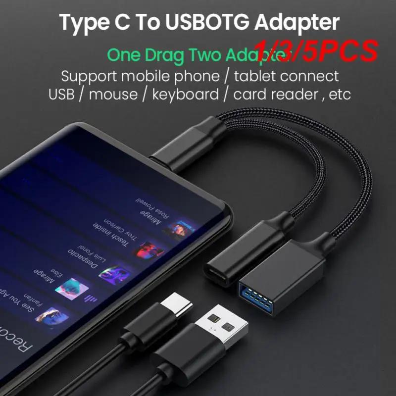 ƮϿ PD  Ʈ ִ USB C OTG ̺ , CŸԿ USB A  ̺, 2  1, 3, 5PCs